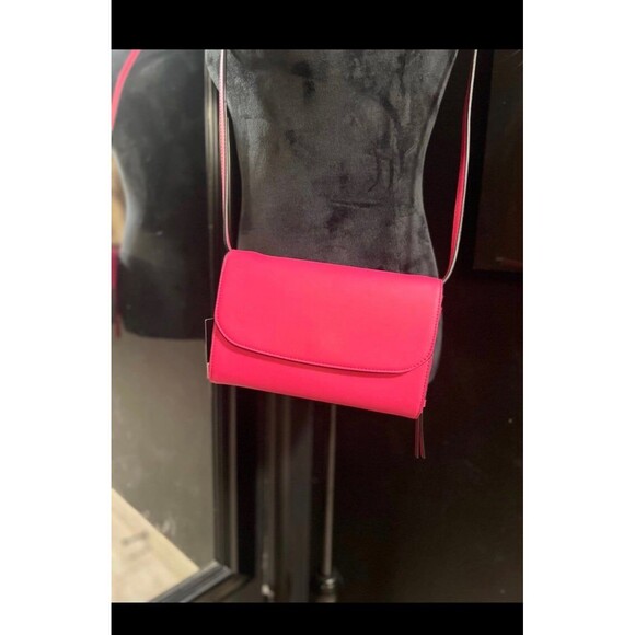 NWT-Simply Vera Wang Florida Hot Pink Crossbody - Picture 2 of 11
